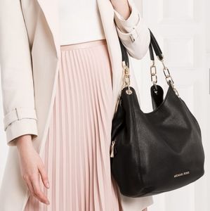 Michael Kors Lillie Large Chain Shoulder Tote Bag